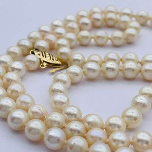 Bangles & Bracelets LOVELY NATURAL SALTWATER PEARL NECKLACE! for sale